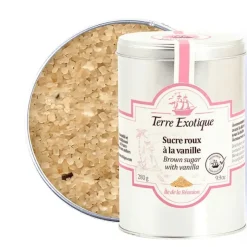TERRE EXOTIQUE Sucre Roux à la Vanille 280 g Online