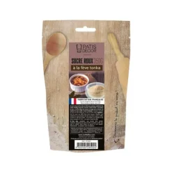 PATISDECOR Sucre Roux Aromatisé Fève Tonka 350 g Patisdécor New