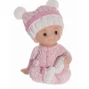 MALLARD FERRIERE Sujet bapteme Fille Pyjama Rose 7,5 cm