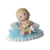 CUISINEADDICT Sujet bapteme Garçon Câlin Bleu 6 cm Clearance