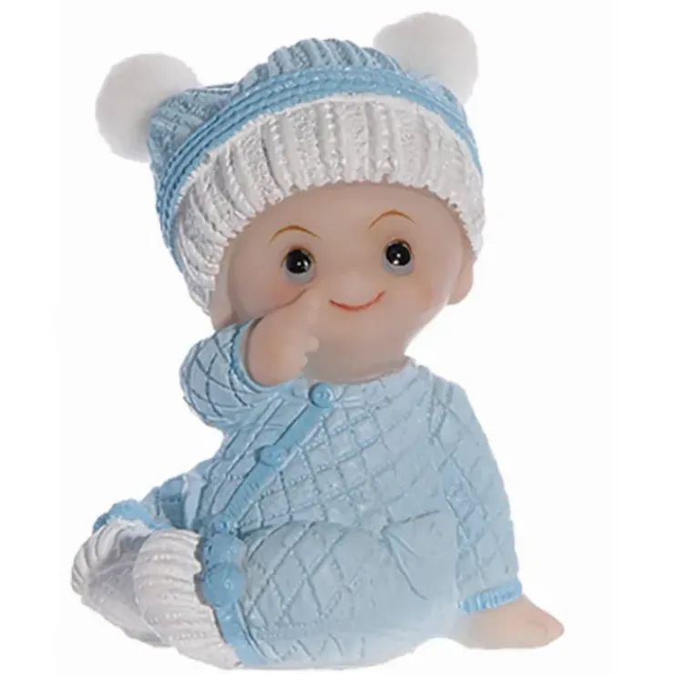 MALLARD FERRIERE Sujet bapteme Garçon Pyjama Bleu 7,5 cm Online