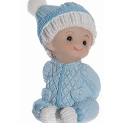 MALLARD FERRIERE Sujet bapteme Garçon Pyjama Bleu 7,5 cm Online