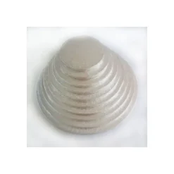 FUNCAKES Support Gâteau Rond Ø 40 x 1 cm Argenté Discount