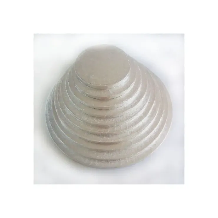 FUNCAKES Support Gâteau Rond Ø 35 x 1 cm Argenté Best