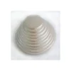 FUNCAKES Support Gâteau Rond Ø 15 x 1 cm Argenté