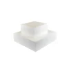 FUNCAKES Support polystyrène carré H 7 cm - 10 x 10 cm Discount