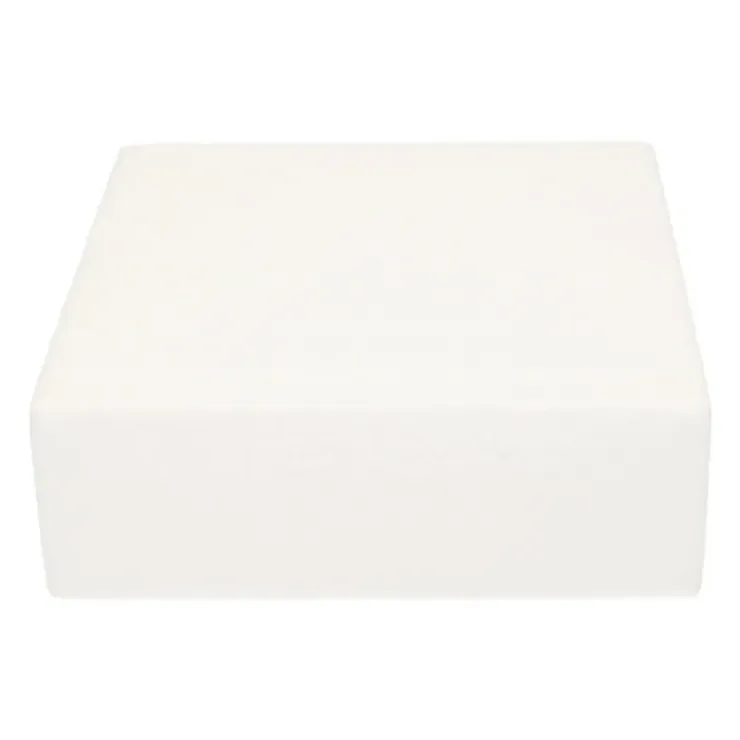 FUNCAKES Support polystyrène carré H 7 cm - 20 x 20 cm Hot
