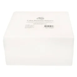 FUNCAKES Support polystyrène carré H 10 cm - 20 x 20 cm Discount