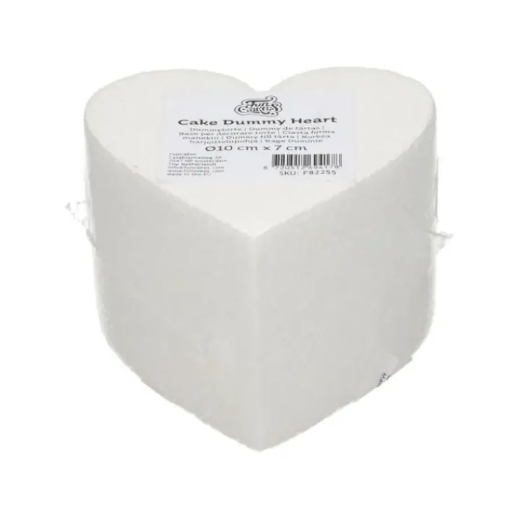 FUNCAKES Support Polystyrène Cœur Ø 10 cm H 7 cm Online