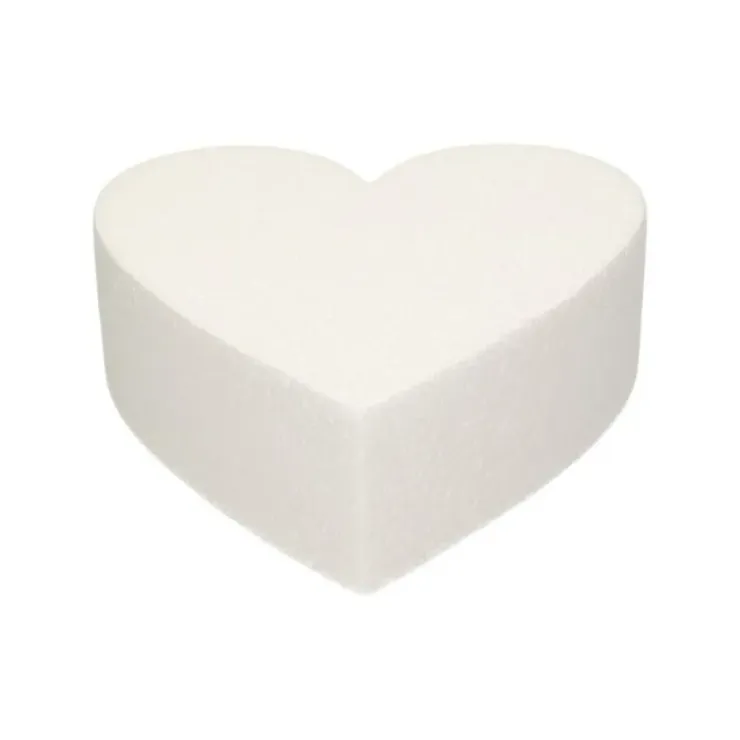FUNCAKES Support Polystyrène Cœur Ø 20 cm H 7 cm New