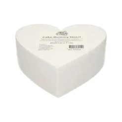 FUNCAKES Support Polystyrène Cœur Ø 20 cm H 7 cm New