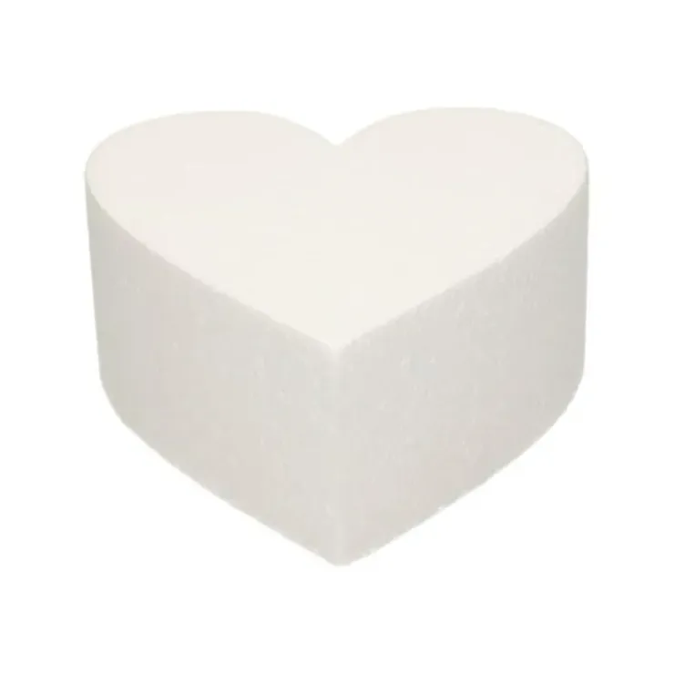 FUNCAKES Support Polystyrène Cœur Ø 15 cm H 7 cm New