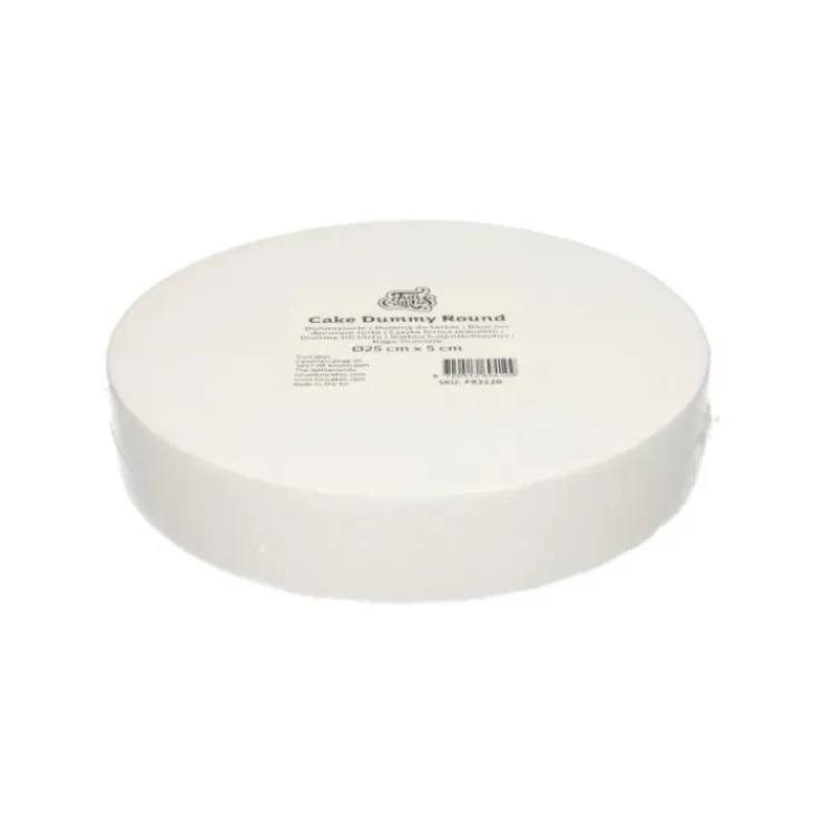 FUNCAKES Support Polystyrène Rond Ø 25 cm H 5 cm Clearance