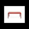 NARDI Table Basse en Résine 60 x 100 cm Corail Net Best
