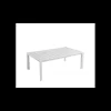 GROSFILLEX Table Basse Rectangulaire 100 x 60 cm Blanc Glacier Sunset New