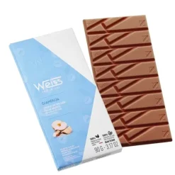 WEISS Tablette de Chocolat au Lait Gianduja 35% 90 g Outlet