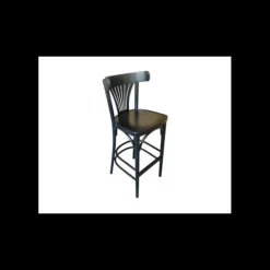 EZAX Tabouret en Bois Wengé Bistrot Sale