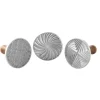 NORDIC WARE Tampons à Biscuits et Cookies Ronds Geo (x3) New