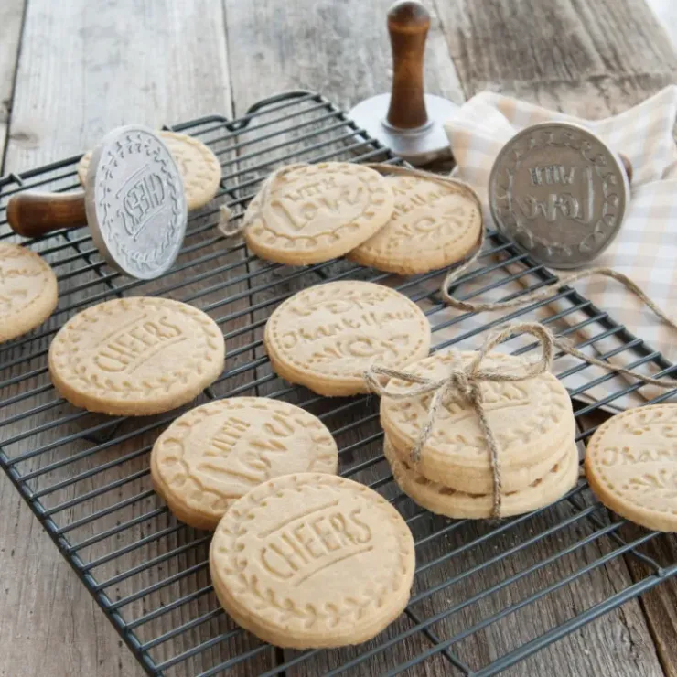 NORDIC WARE Tampons à Biscuits et Cookies Ronds Greetings (x3) Outlet