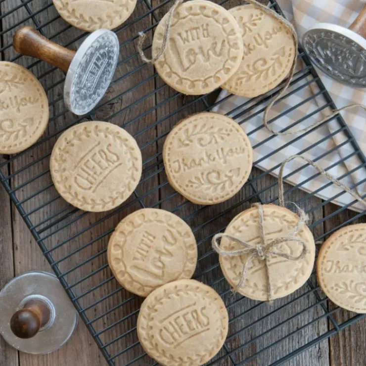 NORDIC WARE Tampons à Biscuits et Cookies Ronds Greetings (x3) Outlet