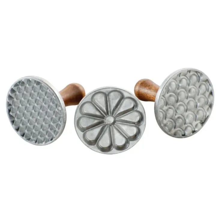 NORDIC WARE Tampons à Biscuits et Cookies Ronds Heirloom (x3) Clearance