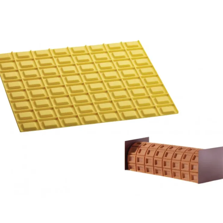 PAVONI Tapis Décor Bûche Chocolat Silicone Clearance