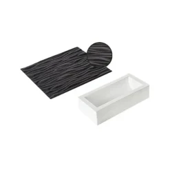 SILIKOMART Tapis Décor Bûche Effet Bois Silicone Professional Discount
