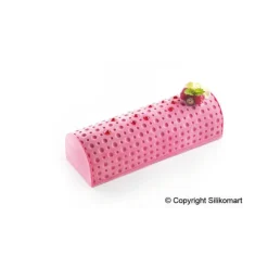 SILIKOMART Tapis Décor Bûche Pois Silicone Professional Hot