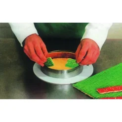 CUISINEADDICT Tapis Relief silicone Fleurs carrées 30 mm Online