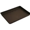 GOBEL Tarte rectangulaire bord cannelé fond fixe