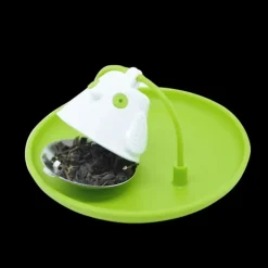 CUISINEADDICT Tasse à Thé avec Infuseur et Couvercle Vert Botanique 400 ml QDO Sale