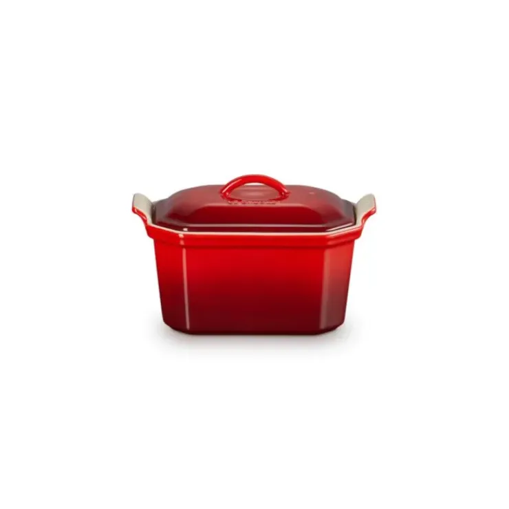 LE CREUSET Terrine à Foie Gras avec presse 0,6 L Cerise Hot