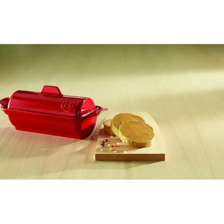 EMILE HENRY Terrine à foie gras façon médaillon 0,6L - Couleur Grand Cru New