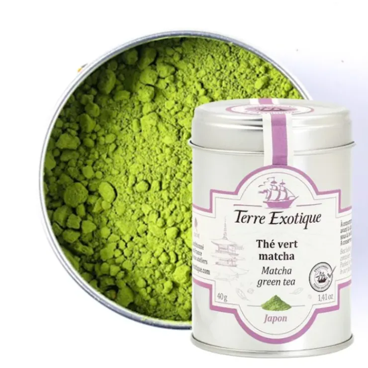 TERRE EXOTIQUE Thé Vert Matcha 40 g Hot