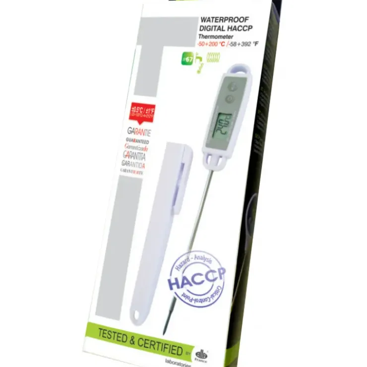 ALLA FRANCE Thermomètre digital à sonde étanche pour professionnels -50°C à +200°C Discount