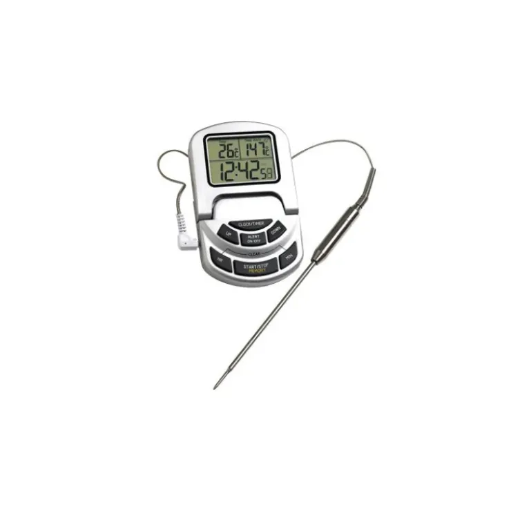 ALLA FRANCE Thermomètre Four sonde Inox avec Alarme Outlet