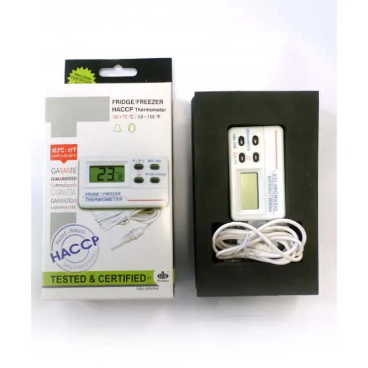 ALLA FRANCE Thermomètre frigo-congélateur digital HACCP -50°C à +70°C Best