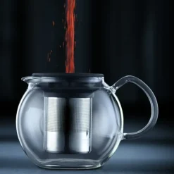 BODUM Théière avec Filtre Inox 50cl ASSAM New