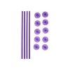 WILTON Tiges pour Pièce Montée (x4) et Capuchons (x10) Hot