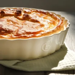 EMILE HENRY Tourtière Haute en Céramique Ø 24 cm Farine