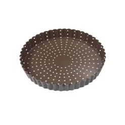 GOBEL Tourtière perforée Ø 30 cm - anti-adhérent New
