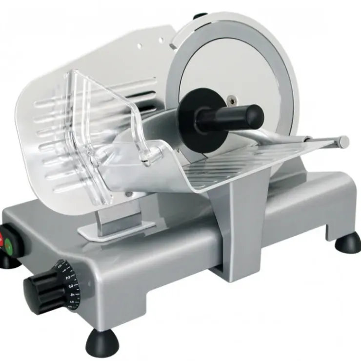 CUISINEADDICT Trancheuse Electrique Professionnelle Grise 195 mm Beckers