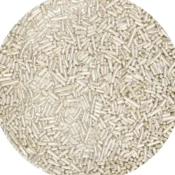FUNCAKES Vermicelles Argent Métallique 80g New