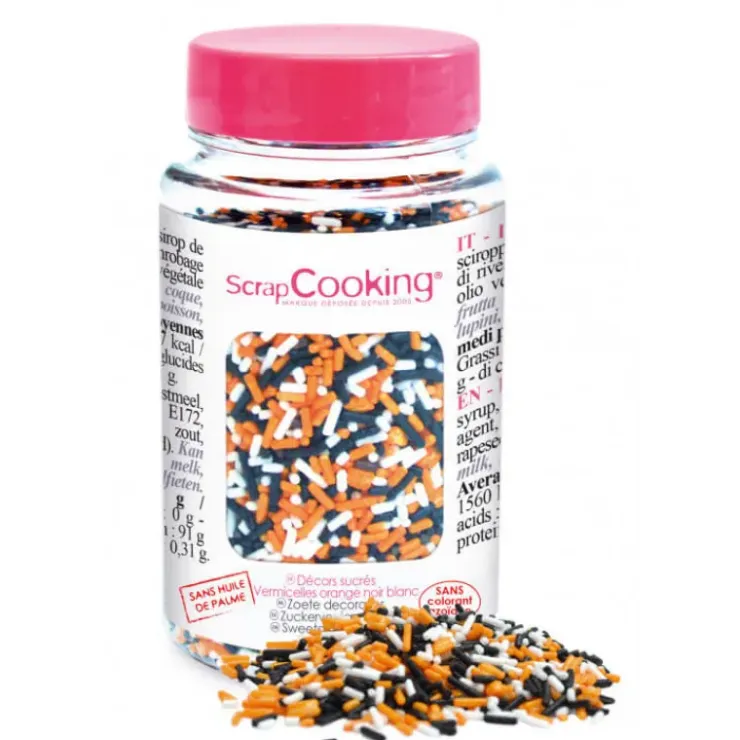 SCRAPCOOKING Vermicelles Halloween 80 g New
