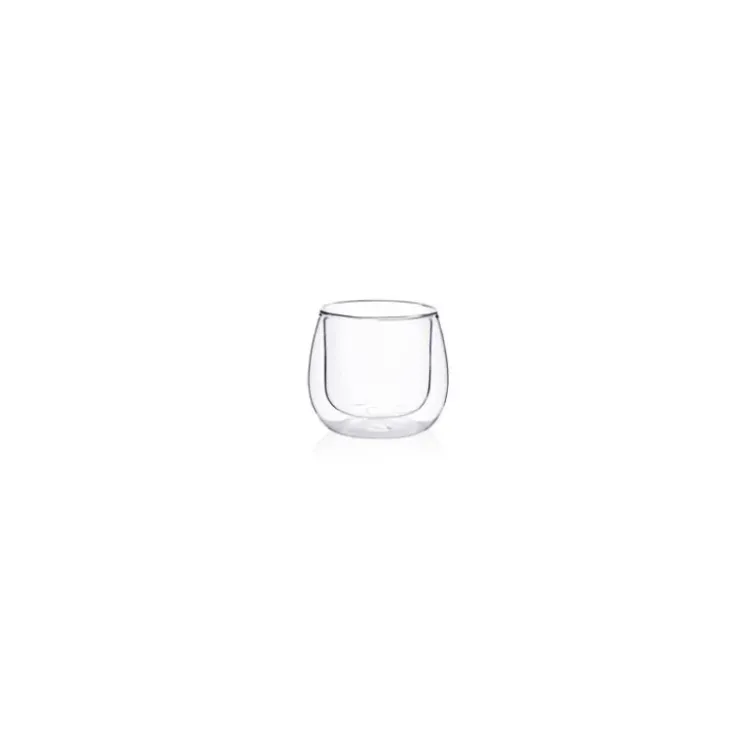 LUIGI BORMIOLI Verre à double paroi 11,5 cl (x 2) Clearance