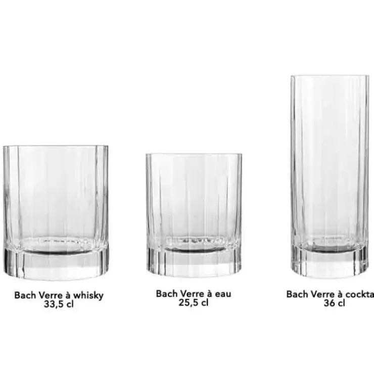 LUIGI BORMIOLI Verre à Whisky 33.5 cl (x6) BACH Hot