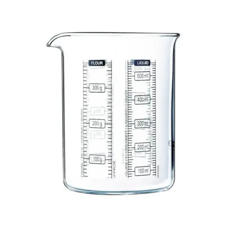 PYREX Verre Doseur en Verre 0,75 L Kitchen Lab Outlet