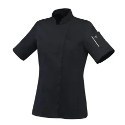 ROBUR Veste de Cuisine Femme Noire UNERA T.3 Sale