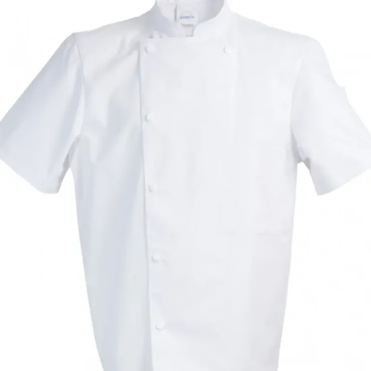 ROBUR Veste de Cuisine Mixte Blanche MADRAS T.4 Clearance