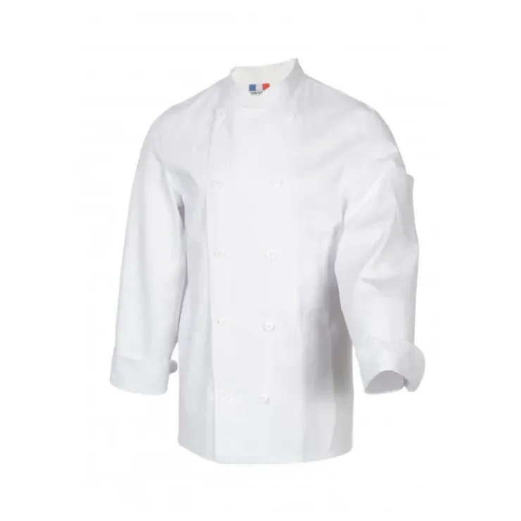 ROBUR Veste de Cuisine Mixte Blanche TAMISE T.4 Hot